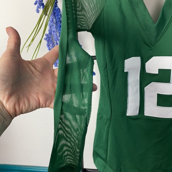 Packers NFL licensed mesh Rodgers open back top - Picture 5 of 12